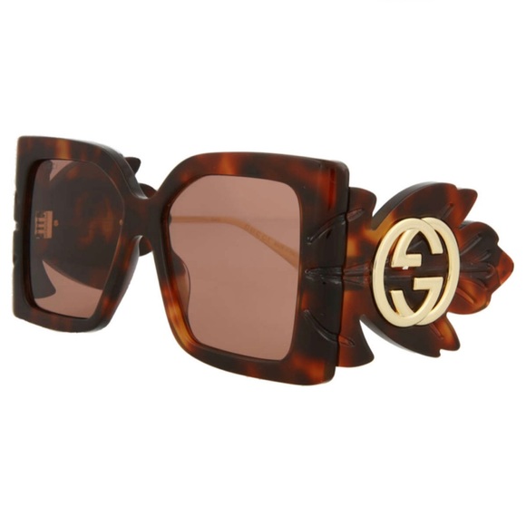 Authentic Gucci Square Framed Sunglasses - Picture 2 of 6